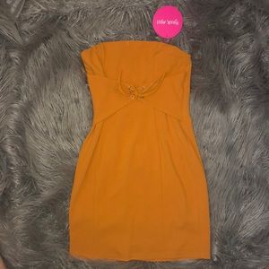 Tiger Mist Mustard Faker Dress